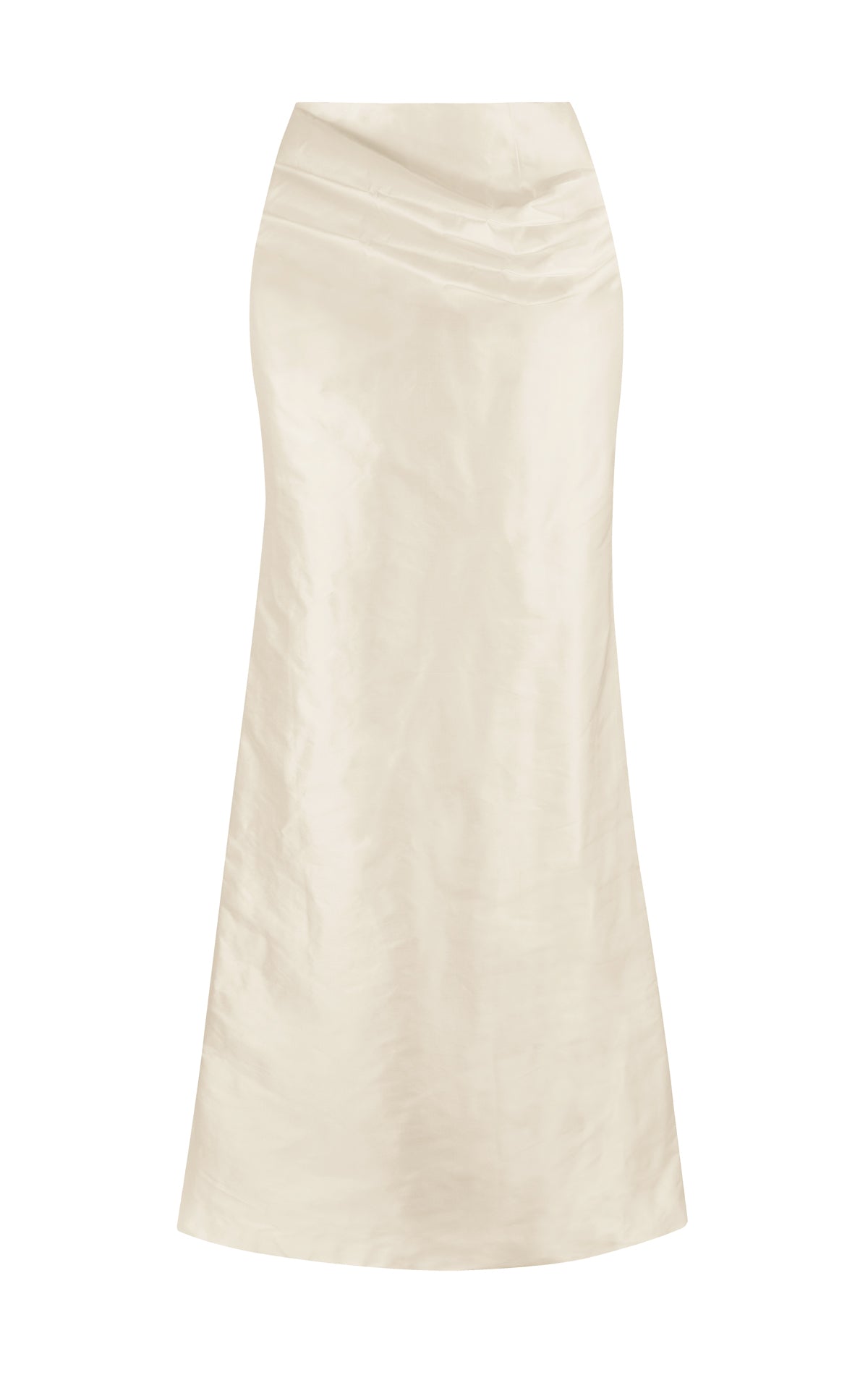 Brielle Silk Draped Skirt