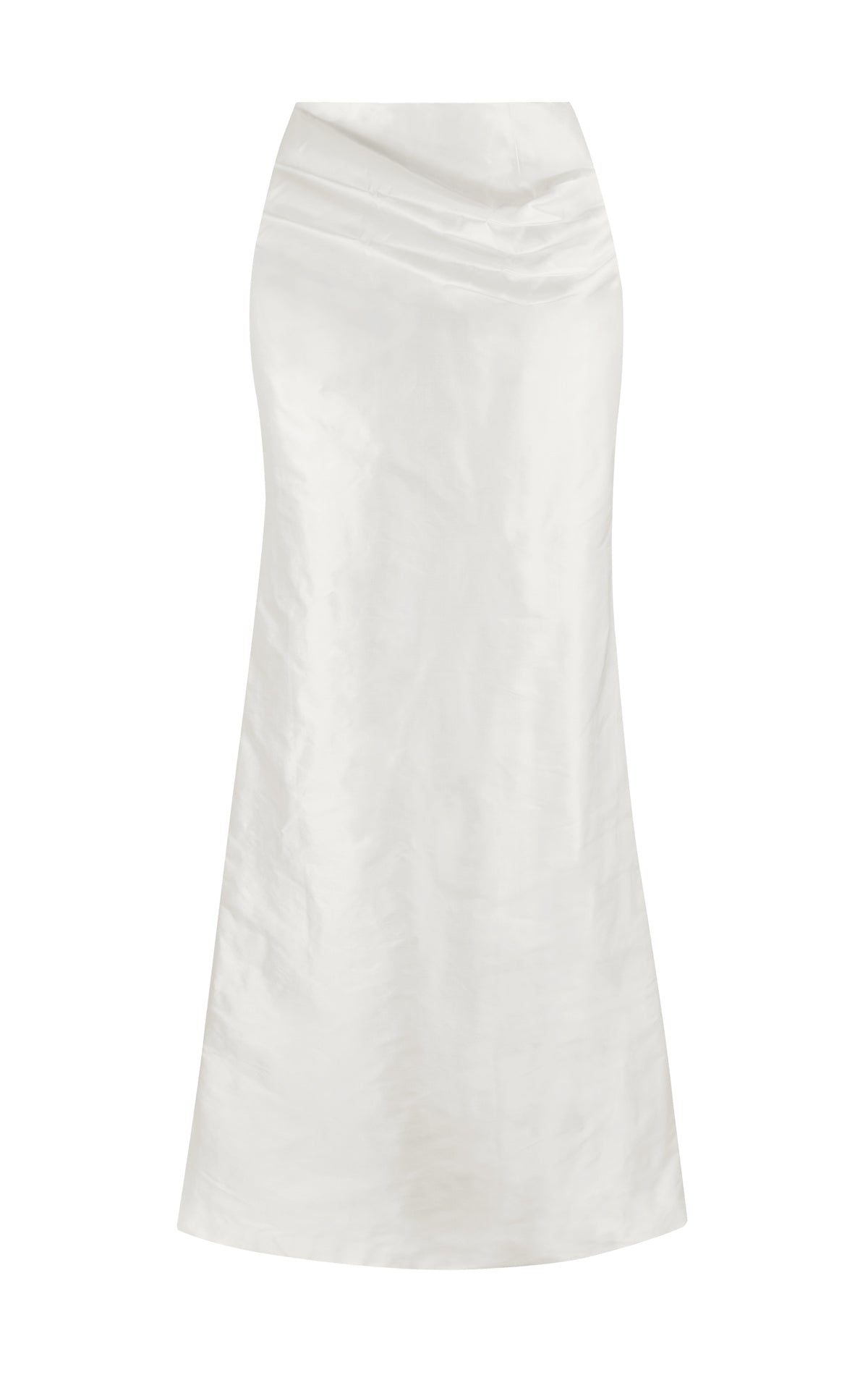 Brielle Silk Draped Skirt