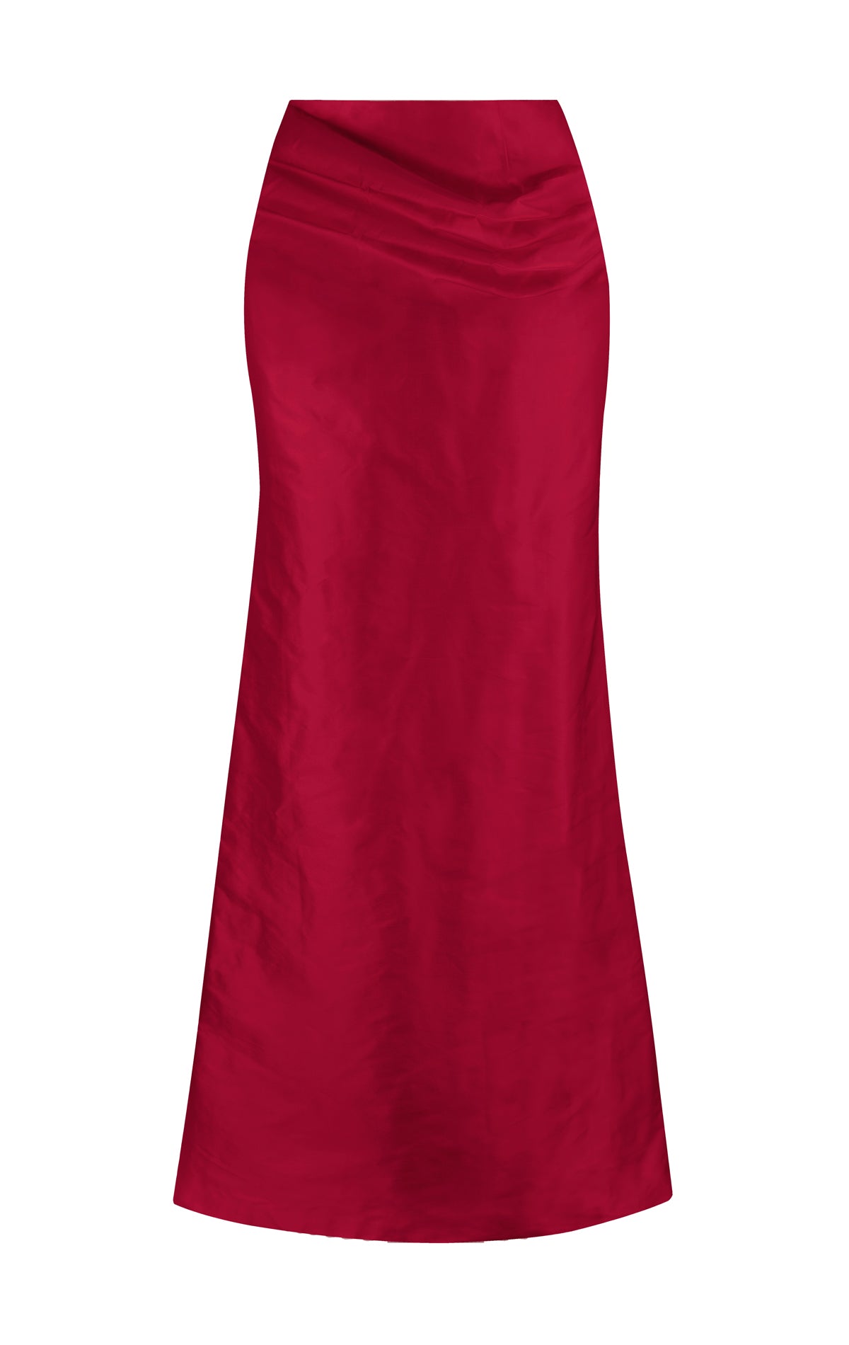 Brielle Silk Draped Skirt