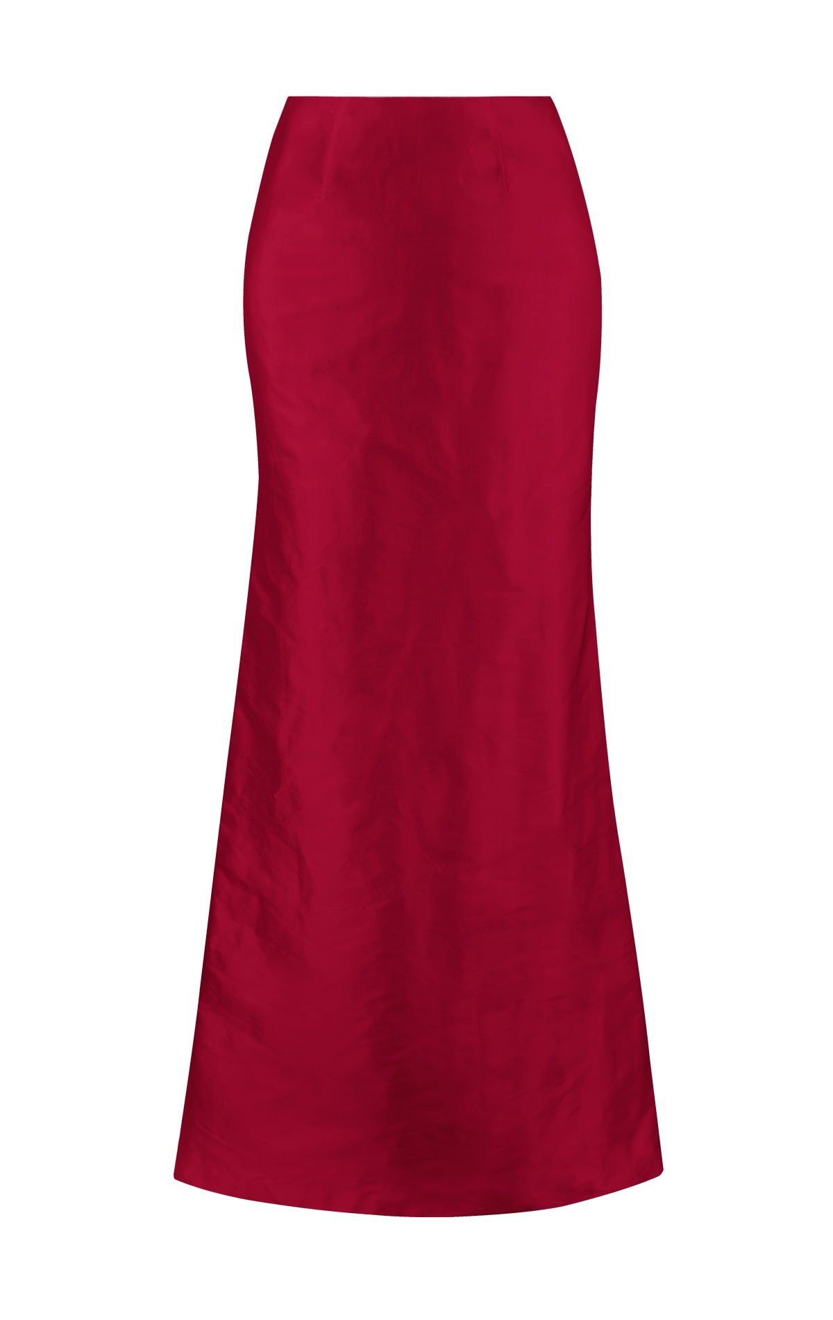 Femke Silk Fluted Skirt