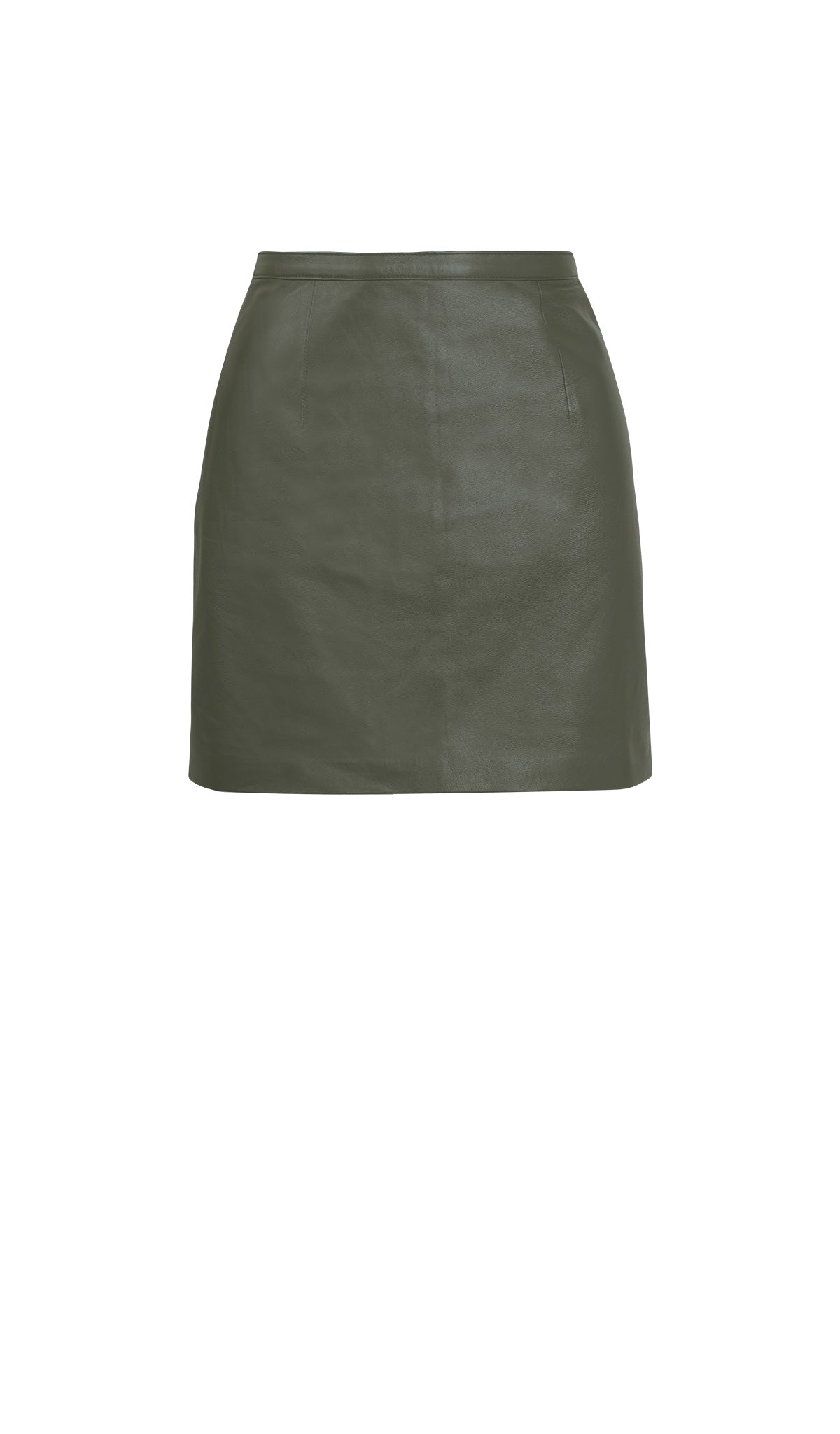 Classic Leather Mini Skirt