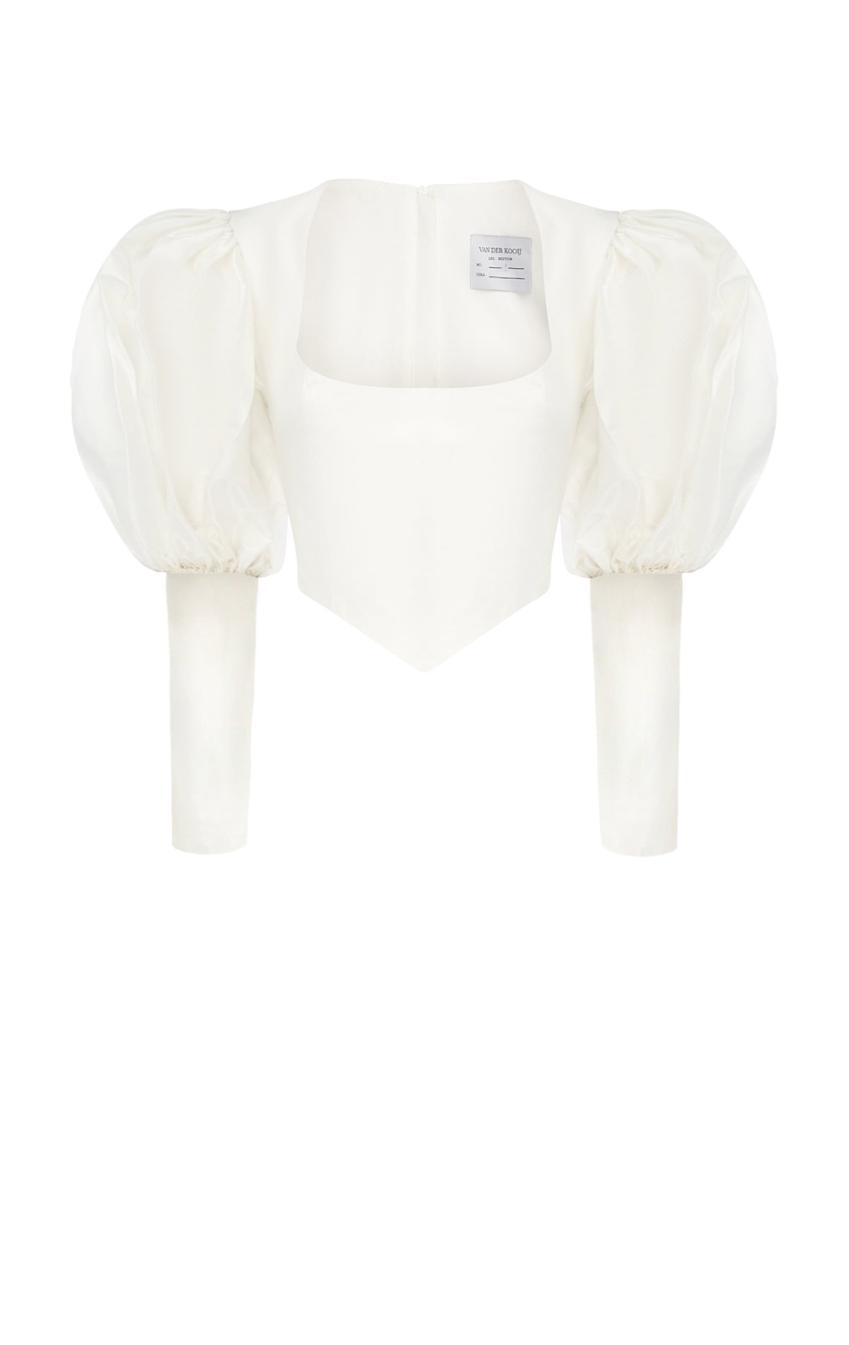 Issy Silk Volume Sleeve Top