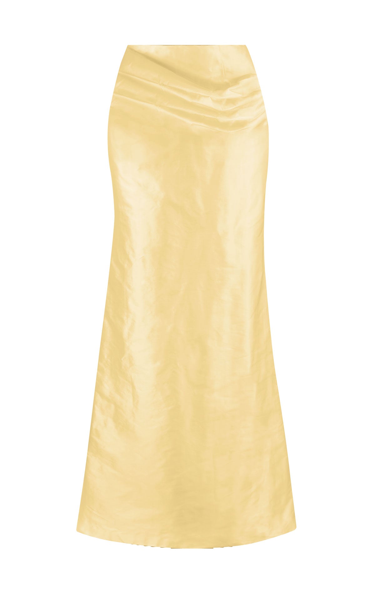 Brielle Silk Draped Skirt