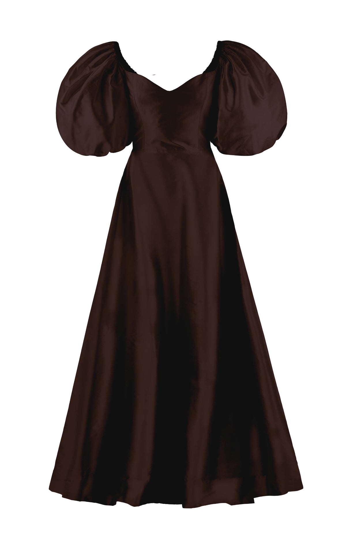 Edie Volume Sleeve Gown