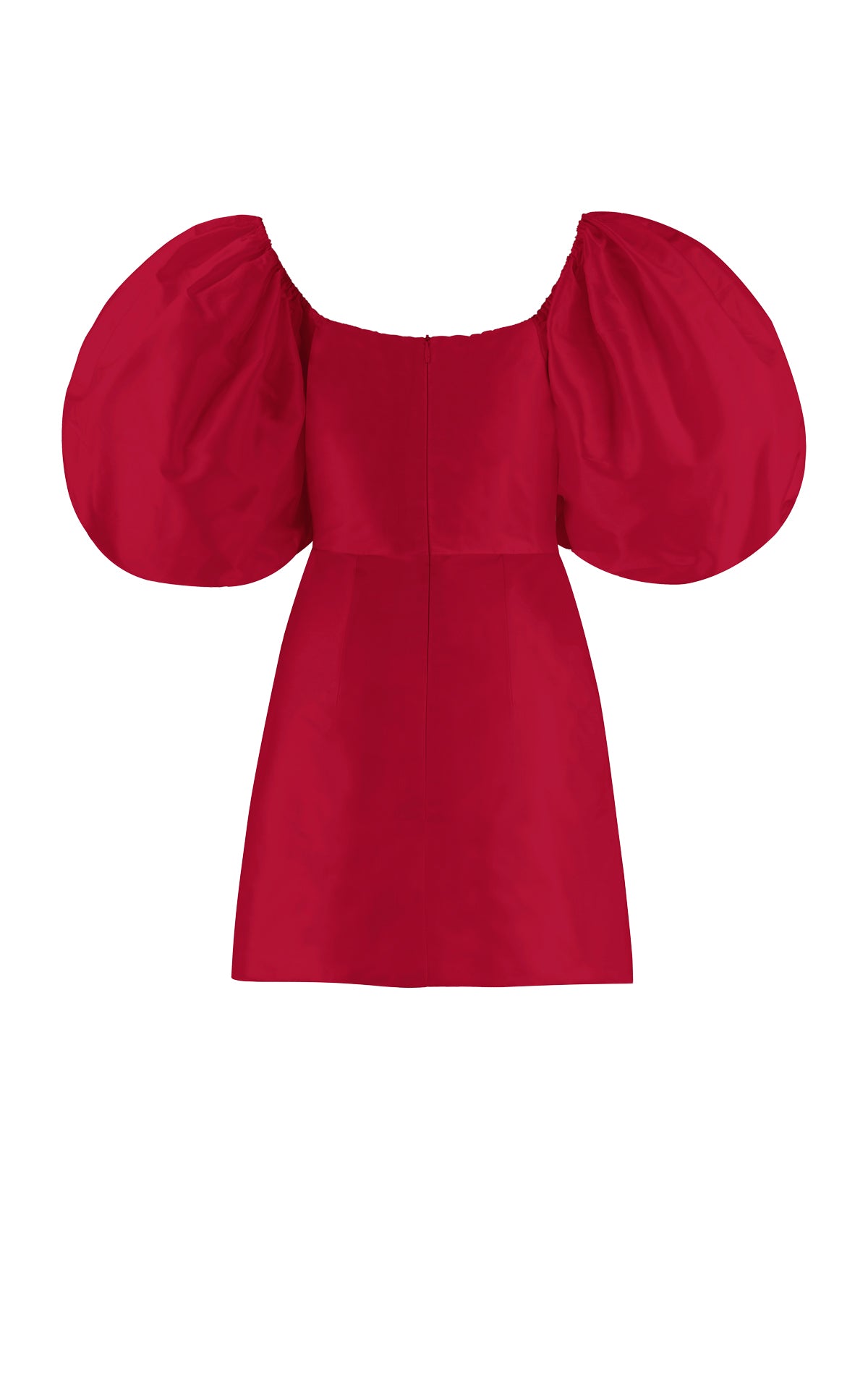 red puffy short dress Miss Circle Women's Sacha Drop Waist Corset Puffy Mini Dress - Red