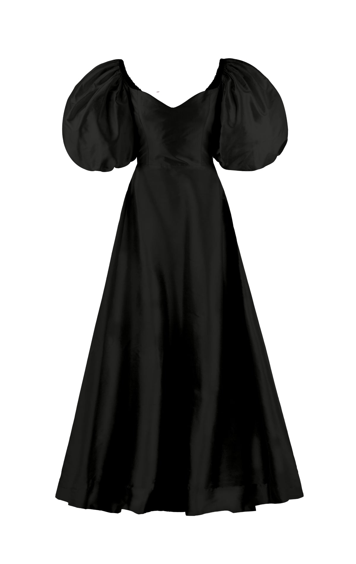 Edie Volume Sleeve Gown
