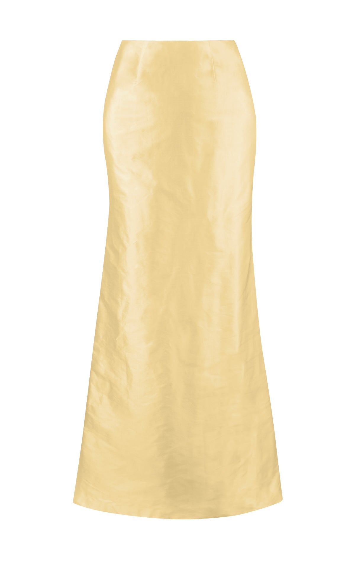 Femke Silk Fluted Skirt