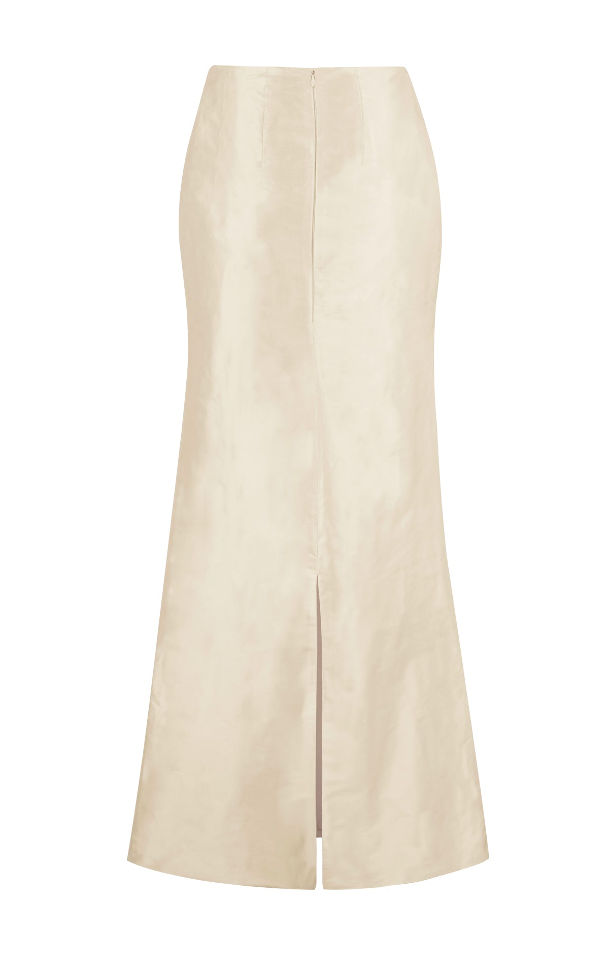 Femke Silk Fluted Skirt