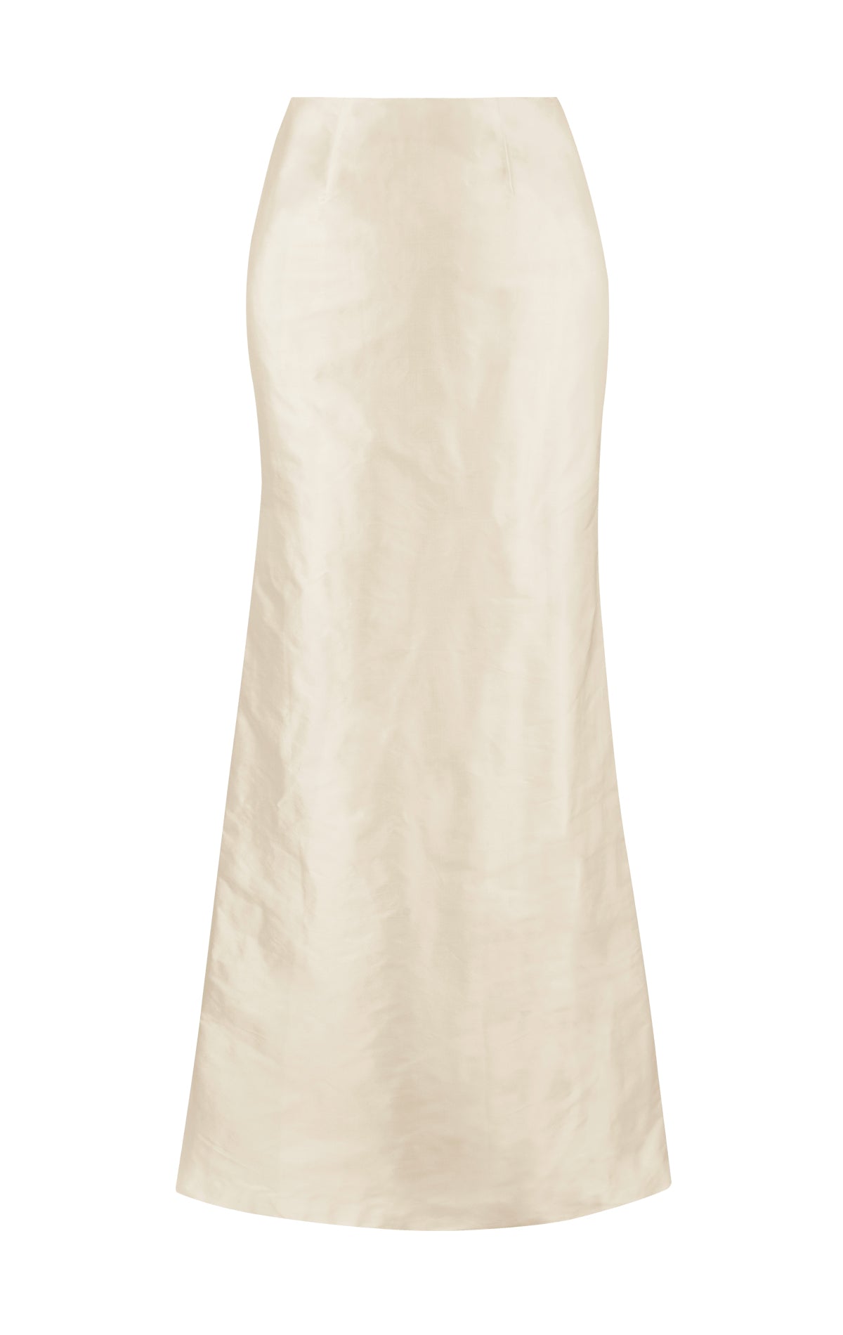 Femke Silk Fluted Skirt