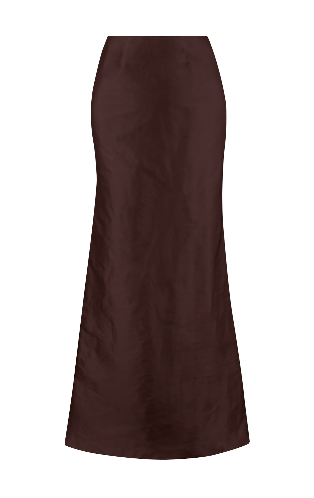 Femke Silk Fluted Skirt