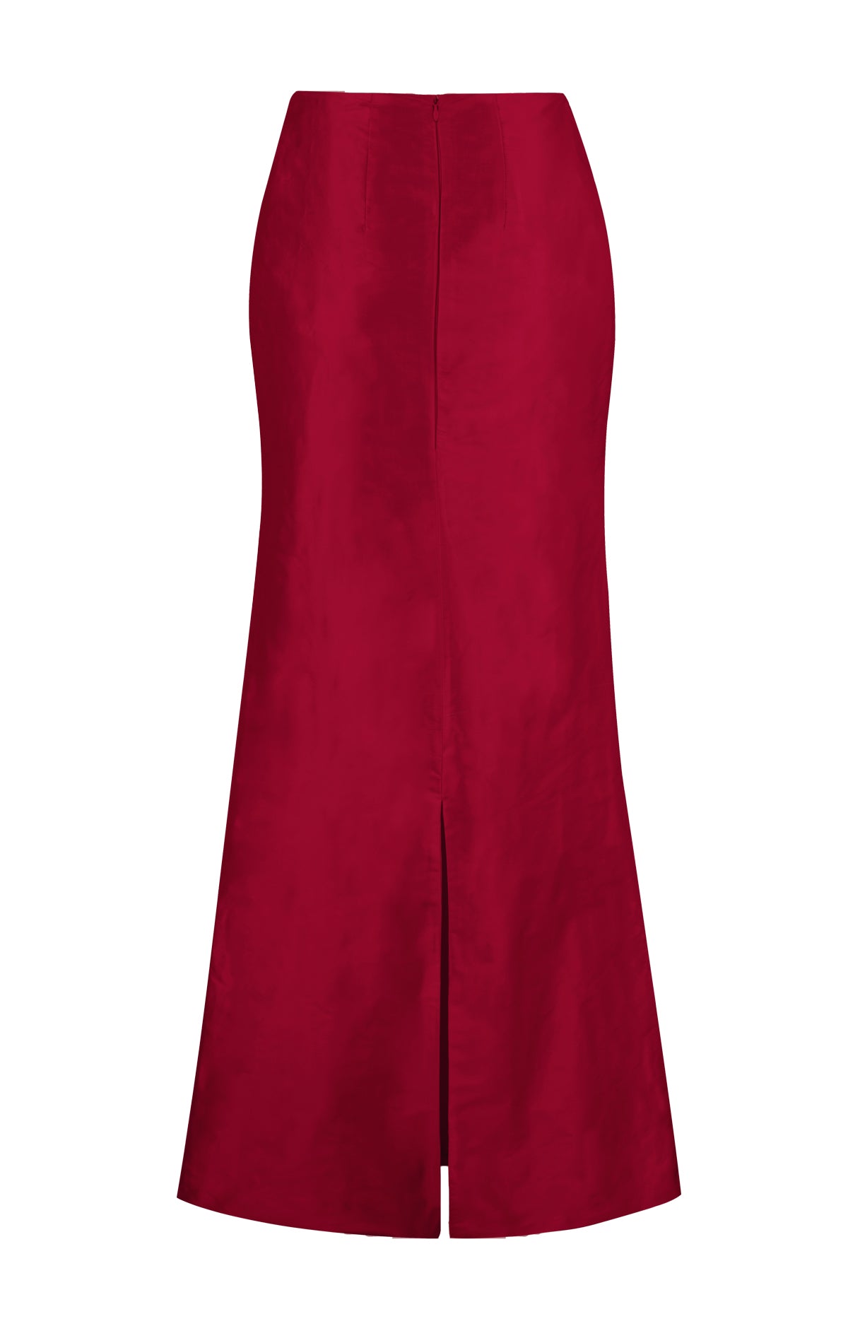 Femke Silk Fluted Skirt