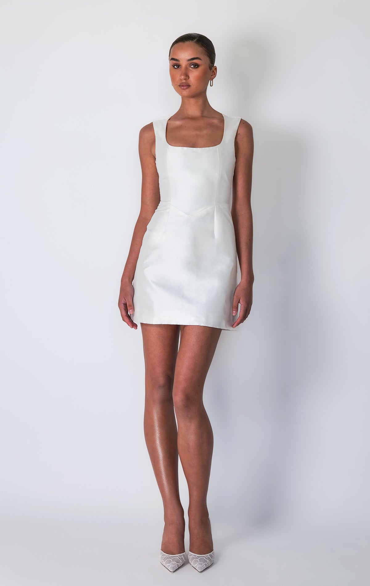 Ina Silk Mini Dress