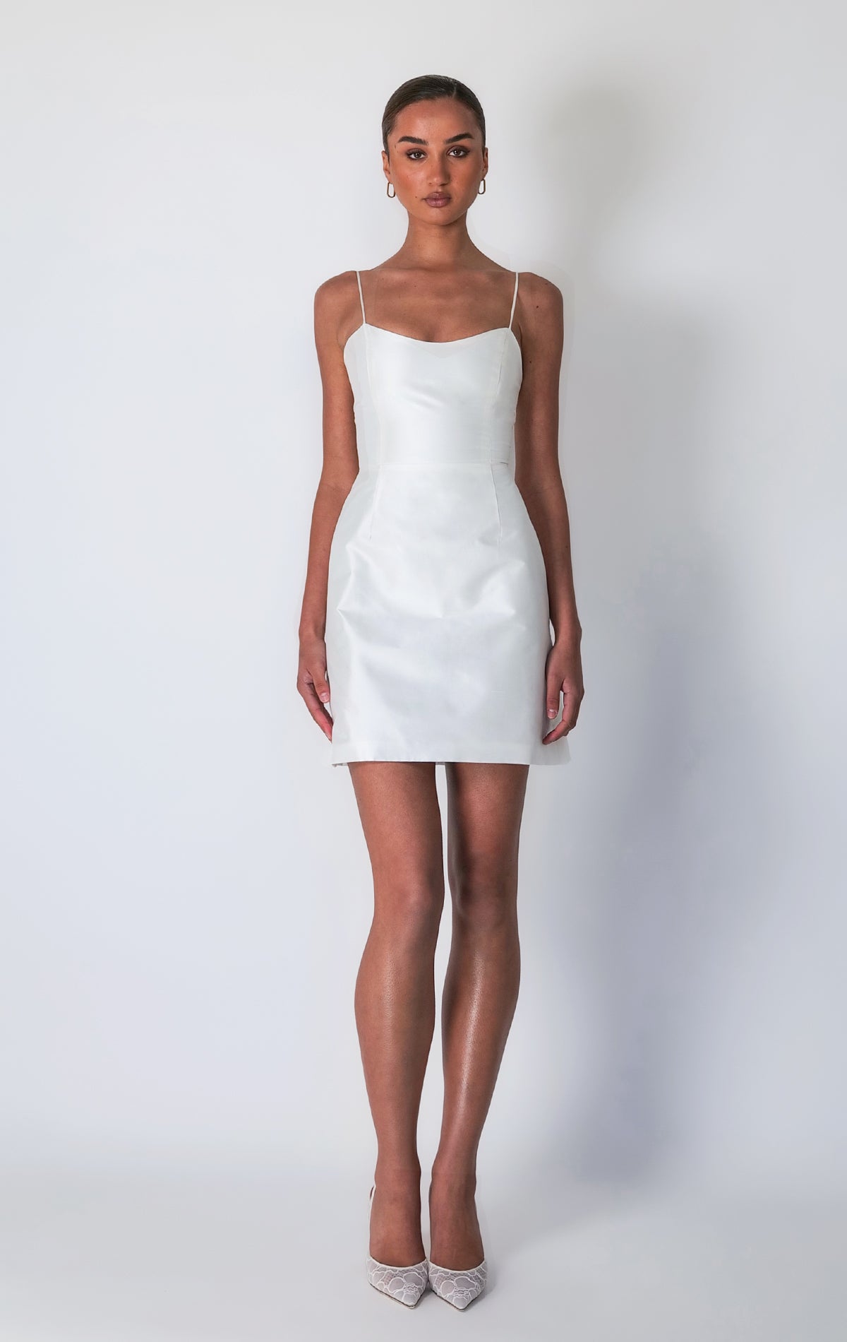 Rhia Silk Mini Dress