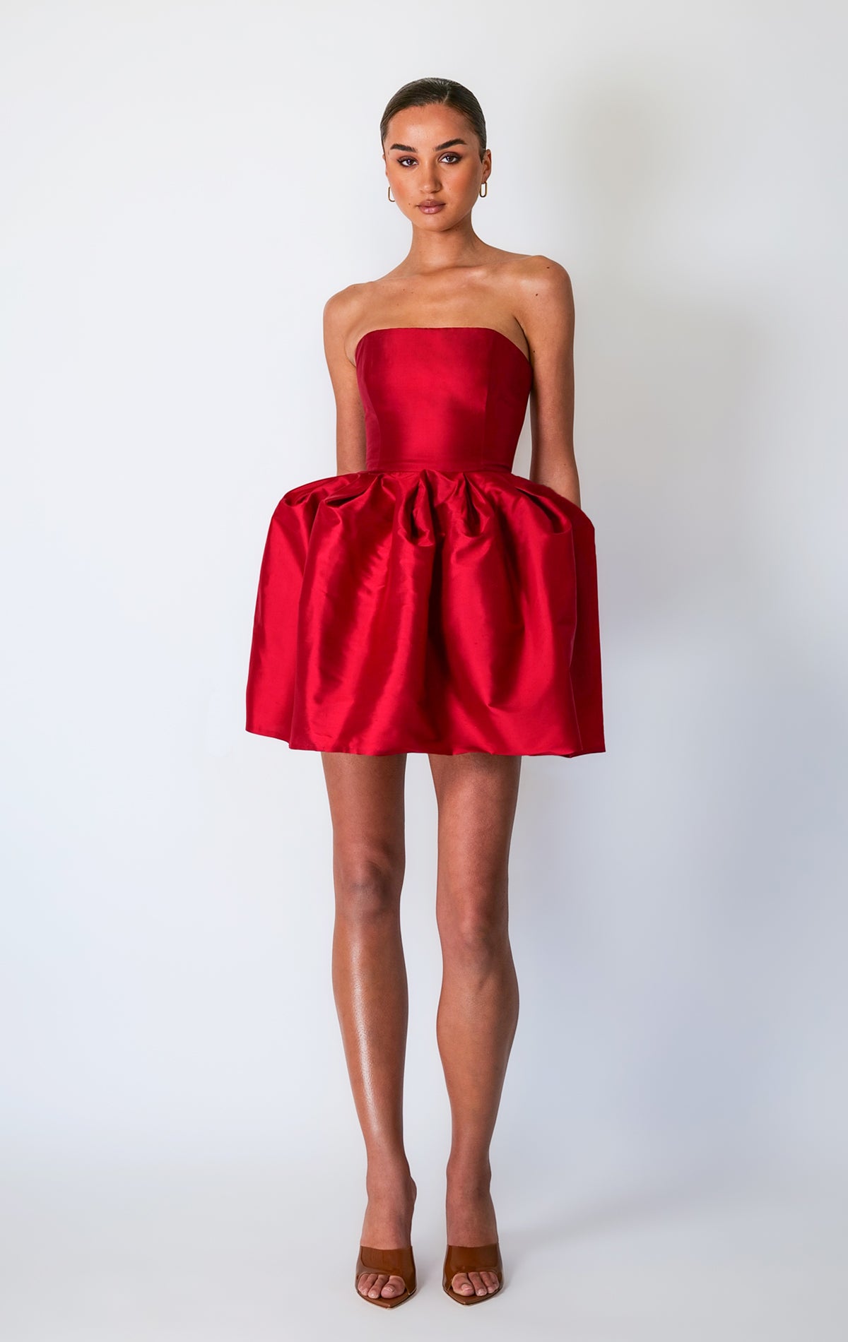 Rosa Silk Mini Dress