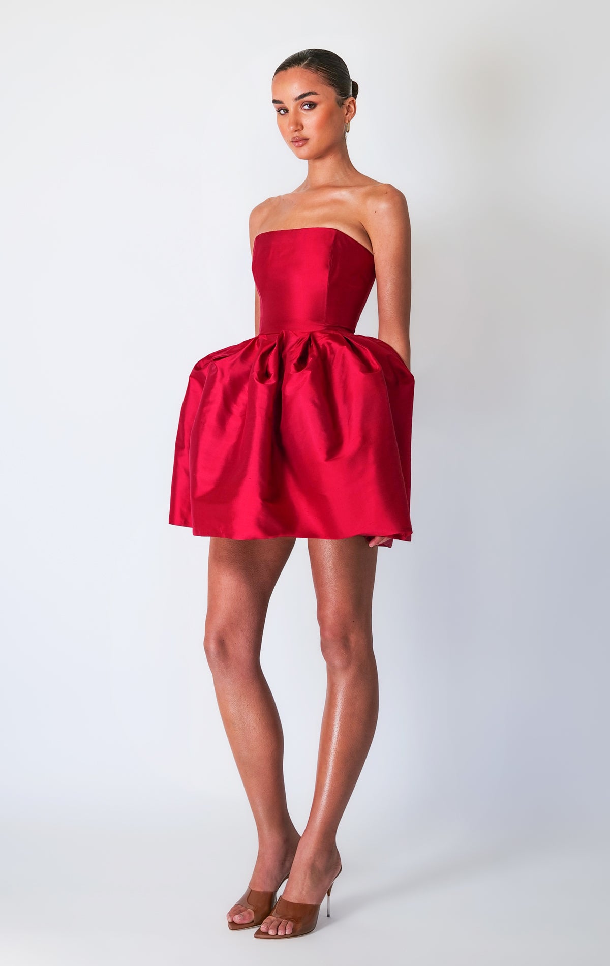 Rosa Silk Mini Dress