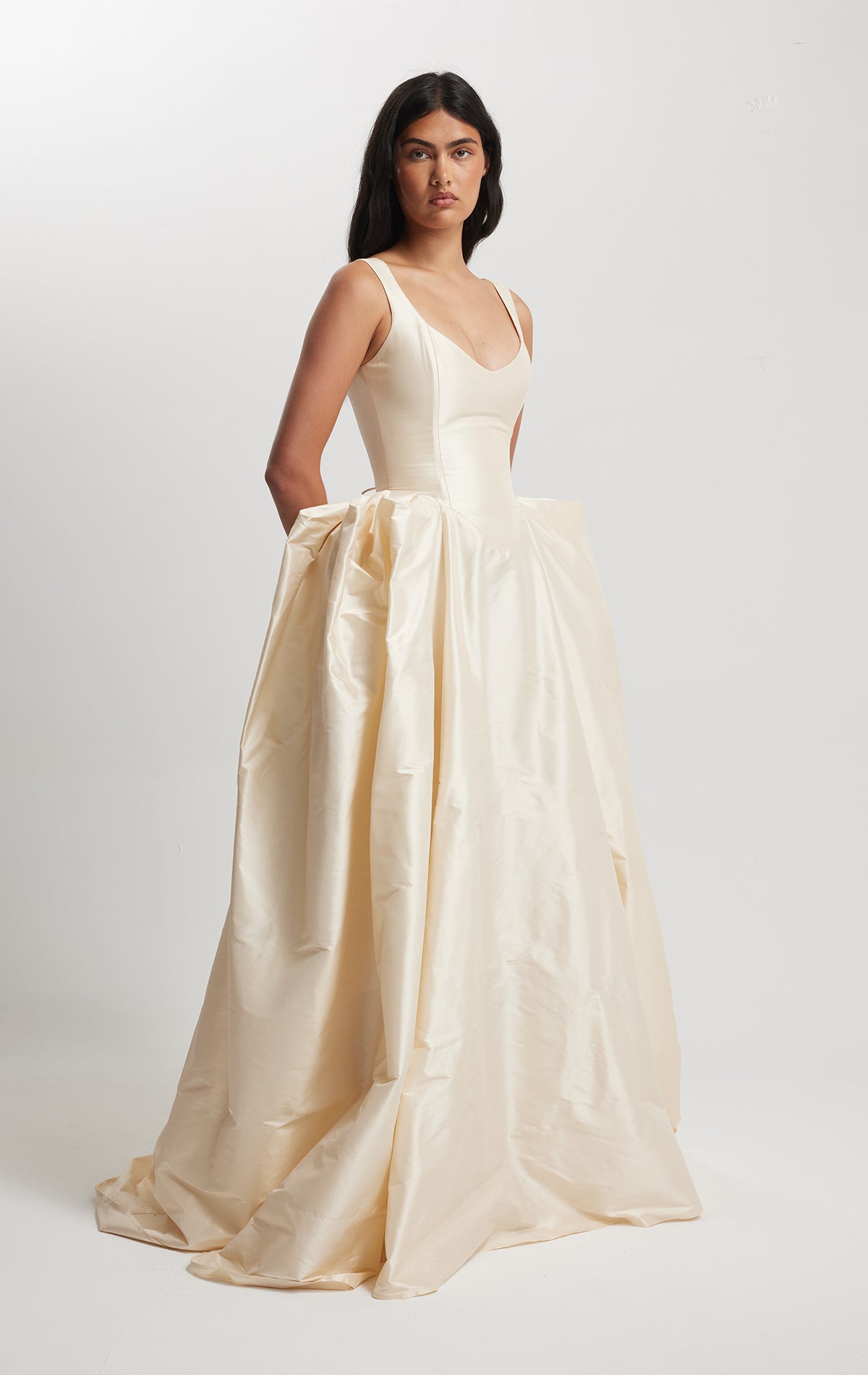 Franka Silk Gown