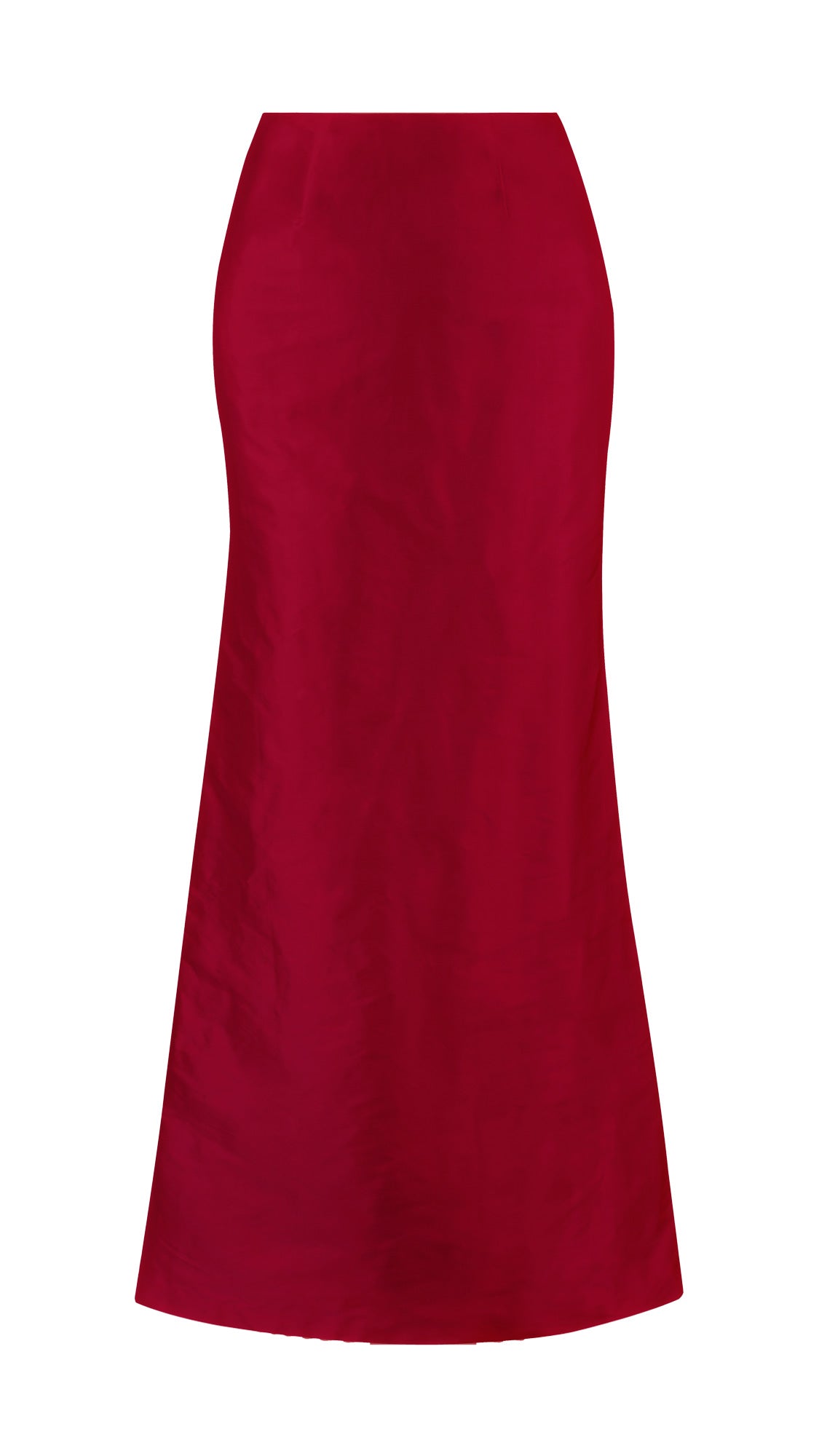 Femke Silk Fluted Skirt