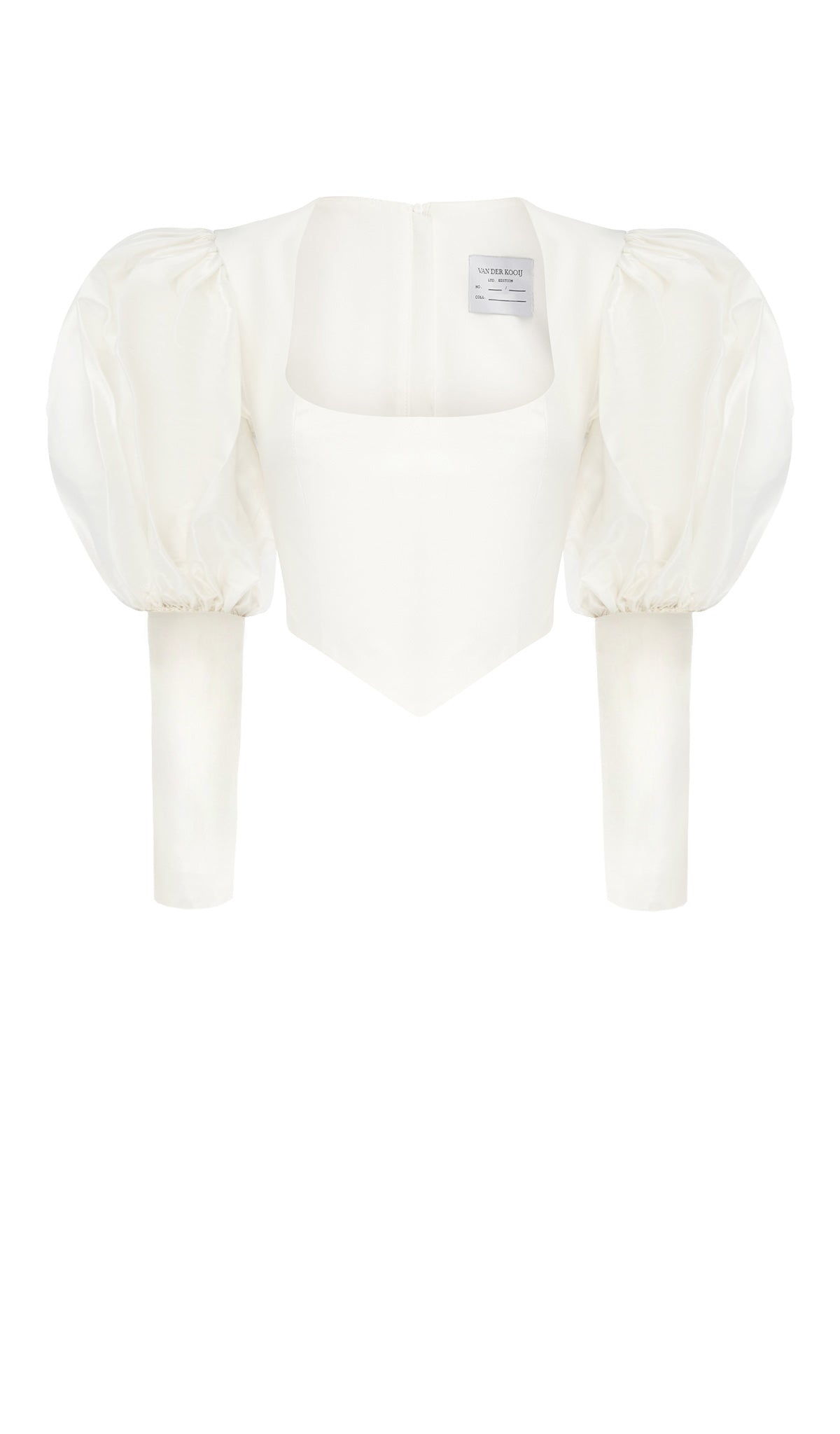 Issy Silk Volume Sleeve Top