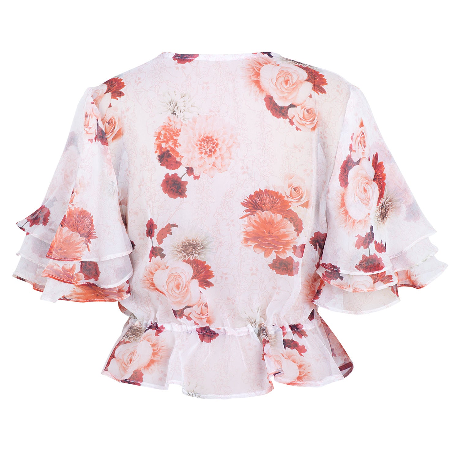 Secret Garden Tiered Sleeve Blouse