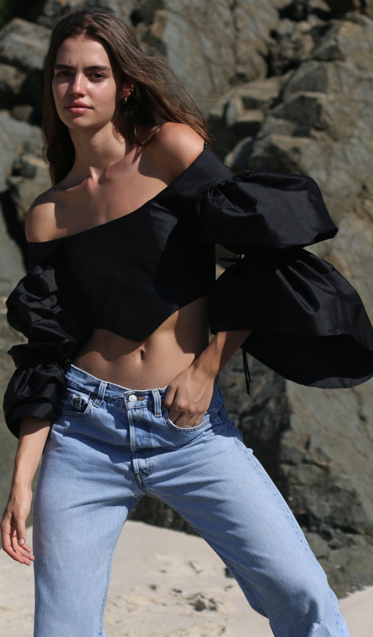 Neve Silk Top