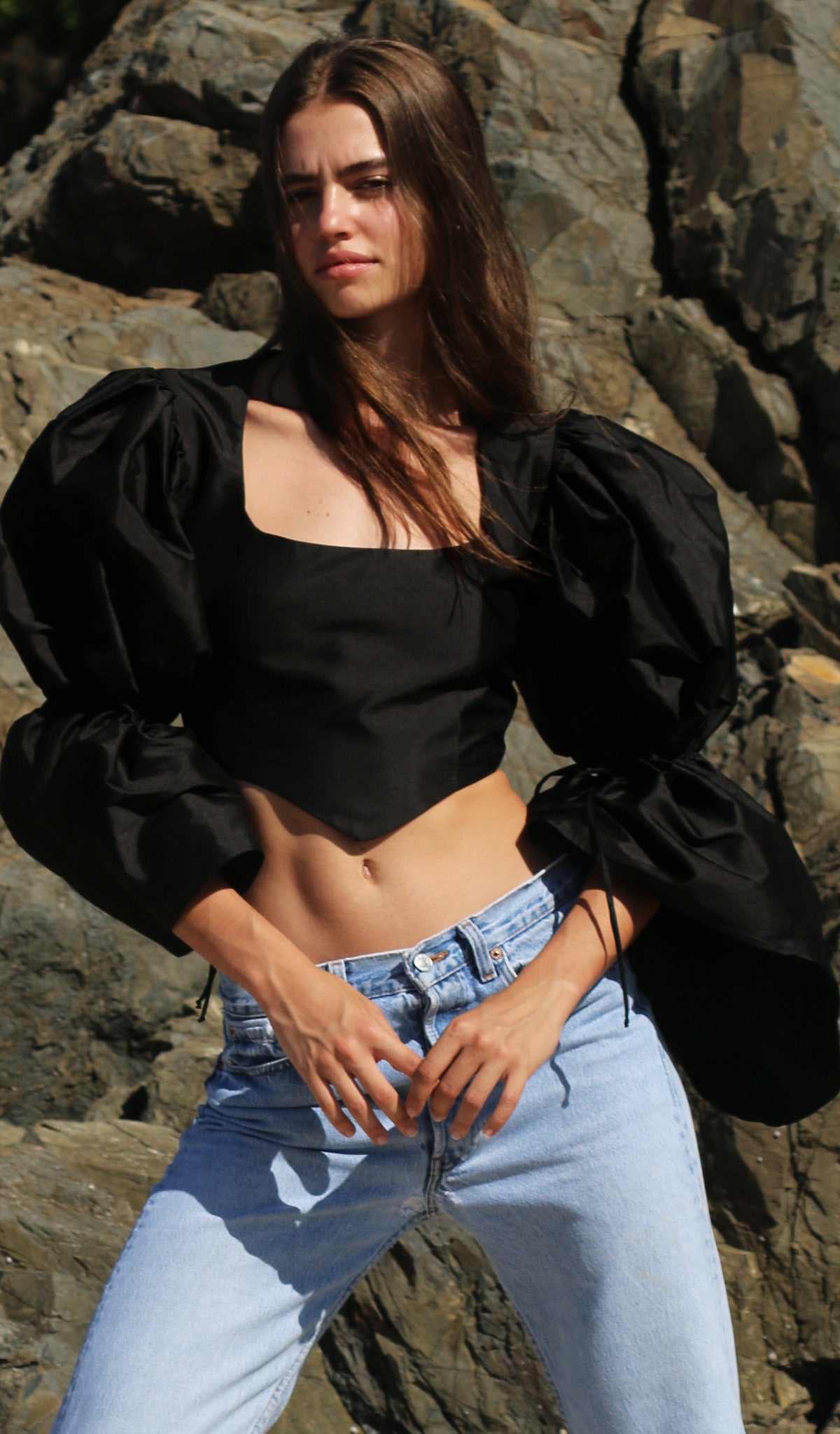 Neve Silk Top