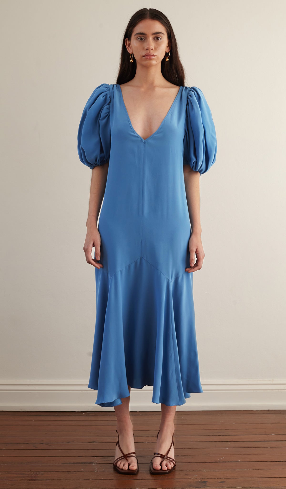 Gretha Silk Maxi Dress