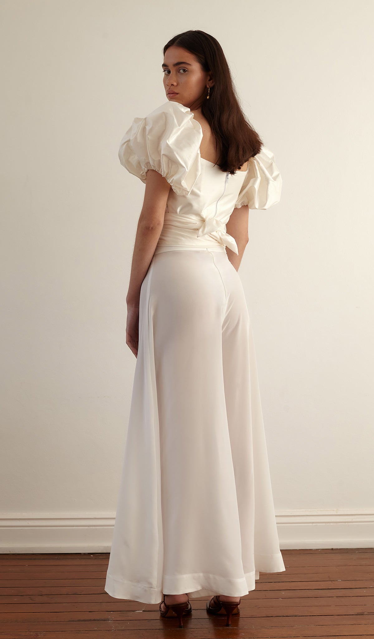 Silk Off Shoulder Top